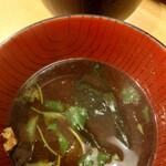 騰寿し - 赤出汁