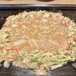 舞留土 - 生姜もんじゃ大盛り