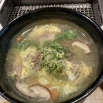 明月館 - テールスープ➕２００円です♪お肉　ゴロゴロ