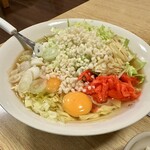 舞留土 - 生姜もんじゃ大盛り