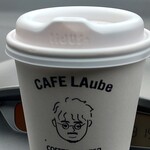 Cafe LAube - 黒糖ラテのホット430円