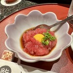 しほう田 - 鮪ユッケ