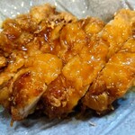 黒酢チキン南蛮定食 たかもとや - チキン南蛮。
            大きくて、クリスピーでお肉は柔らかくて美味しい。