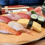 しほう田 - にぎり寿司ランチ…1100円(税込)※2024年より1300円