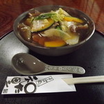 そば処 和た里 - 冬期限定「鴨南ばんそば」1,400円　　ｈ25.12.16撮影　　　