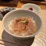 箱根強羅 白檀 - ▣おかか生わさびご飯