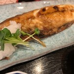お食事処 道楽庭 - 大き目の塩焼き鯖