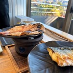 Hakone Goura Byakudan - ▣朝食…選べる干物