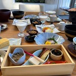 Hakone Goura Byakudan - ▣朝食…旬の具材と季節のお惣菜