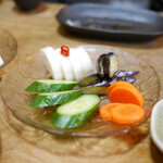 かぶと - お新香 2017年10月