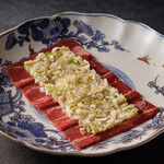 Green onion salted Cow tongue