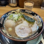 関西 風来軒 - Wスープ半熟煮玉子入り♪