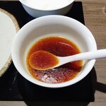 らーめん 鉢ノ葦葉 - スープ割り