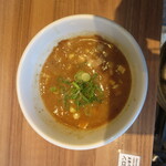 麺処ぐり虎 - つけ汁アップ