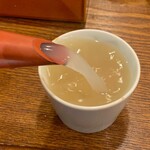 ゆき庵 - 蕎麦湯