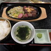 yakinikuteppansute-kitachibanadoorimiyachiku - 料理写真:宮崎牛 ロースステーキ定食 4000円(税込)　(2024.1)