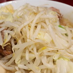 ラーメン二郎 - ヤサイ（そのまま）