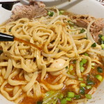 ラーメン二郎 - 赤酢投入～♪