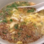 板前焼肉 一斗 - たまごスープ