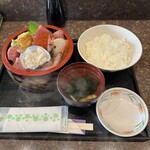 すし食堂　おはん - 上ちらし&半ライス