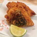 割烹 白鷹 - 虎河豚の唐揚げです