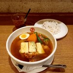 CURRY SHOP エス - タンドリーチキン+焼きチーズ 1450円