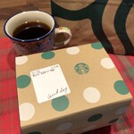 スターバックス コーヒー - テイクアウト用のタルト箱（可愛い）