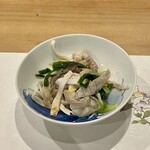 旨い魚と旬菜料理 ふくとく - とらふぐ満喫コース12,500円：フグのもろみ和え