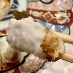 旨い魚と旬菜料理 ふくとく - とらふぐ満喫コース12,500円：焼き白子