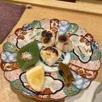 旨い魚と旬菜料理 ふくとく - とらふぐ満喫コース12,500円：焼き白子