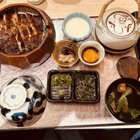 うなぎのしろむら - 活うなぎひつまぶし上　4928円