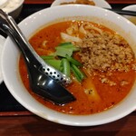 Chinka Shisai - 麻辣刀削麺小辛。辛さは小辛、中辛、激辛、地獄辛の4種類。