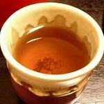 うなぎ 善 - 最後にいただいたお茶