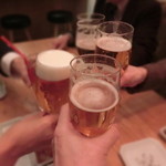 浪花ろばた 頂鯛 - ◆この日は５人で乾杯～～☆