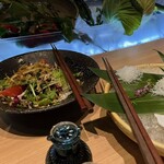 美食米門 - ベーコンとゴボウのシーザーサラダ