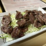 鳥専 - 鶏ハツ炭火焼き