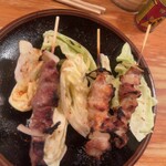 和楽互尊 - かしら(左) 鳥なんこつ(右)