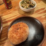 和楽互尊 - 締めの焼きおにぎり