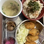 島田水産 - 牡蠣づくし定食