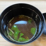 松寿司 - 赤出汁