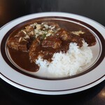 woof curry - ビーフカレー　ご飯少なめ