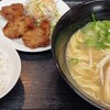 珍豚香 - ラーメン唐揚げセット