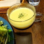 SomechoA cafe - 美味しいアツアツコーンスープ