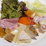 Tides - なんか、イタリアンの前菜盛り合わせのような選択に。