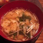西蔵 - 西蔵膳のお味噌汁