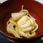 山猫軒 - 鱈の白子乗せ麺