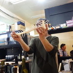 山猫軒 - ４Kgオーバーの鯛だそうです（尾骨に瘤があるのに注目）