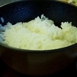 まんぼう亭 - 岩手県水沢産ひとめぼれのご飯
