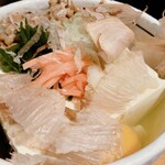 串市 - スタミナ五食納豆はよく混ぜてお召し上がり下さい♪