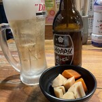 Izakaya Chachatei - ホッピー、お通し